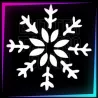 Plantilla tatuaje – Copo de nieve 6 cm