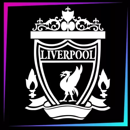 Liverpool 8,1 cm alto | Plantilla 3 capas tatuajes temporales