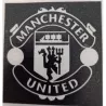 Plantilla Manchester United 7 x 5,5 cm para tatuajes temporales de purpurina, pintura corporal, aerógrafo y henna.