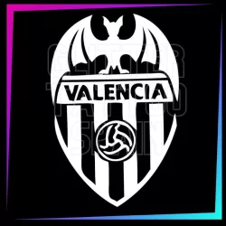 Plantilla Valencia 8 x 5 cm para tatuajes temporales de purpurina, pintura corporal, aerógrafo y henna.