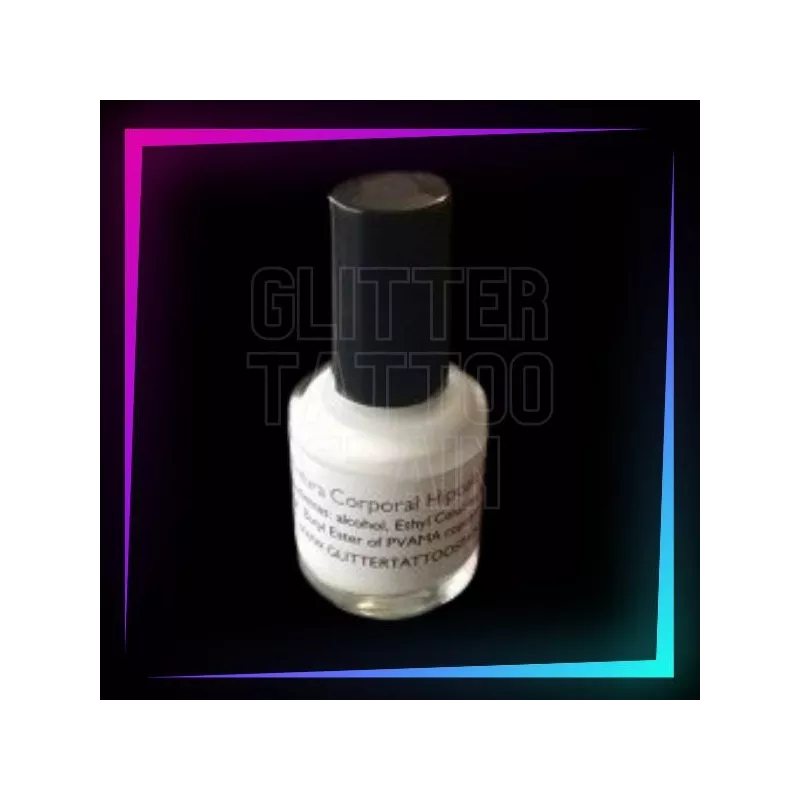 Pintura corporal blanca para aplicación con pincel, hipoalergénica y resistente al agua.