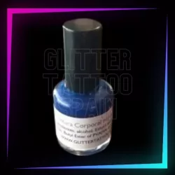 Peinture corporelle bleu marine pour application au pinceau, hypoallergénique et résistante à l’eau.