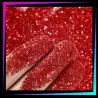 Red 008 Hex cosmetic glitter for glitter tattoos and face or body makeup.