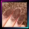 Chocolate 008 Hex cosmetic glitter for glitter tattoos and face or body makeup.