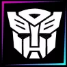 Pochoir pour tatouage temporaire Transformers 5 cm de hauteur