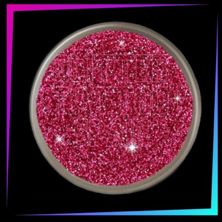 Bioglitter® Fuchsia 008 Hex purpurina cosmética biodegradable fucsia