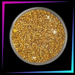 Bioglitter® Sparkle Dark Gold purpurina cosmética biodegradable oro oscuro