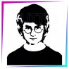 Plantilla para tatuajes temporales Harry Potter 7,5 cm alto