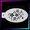 18 Plantillas Face Painting Surtidas 12 x 7,5 cm | Glitter Tattoo Spain