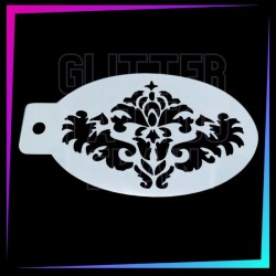 9 Plantillas Texturas A - 12 x 7,5 cm | Glitter Tattoo Spain