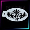 9 Plantillas Texturas A - 12 x 7,5 cm | Glitter Tattoo Spain
