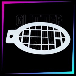 9 Plantillas Texturas B 12 x 7,5 cm | Glitter Tattoo Spain