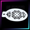 9 Plantillas Texturas B 12 x 7,5 cm | Glitter Tattoo Spain