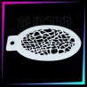 9 Plantillas Aerógrafo Texturas C 12 x 7,5 cm | Glitter Tattoo Spain