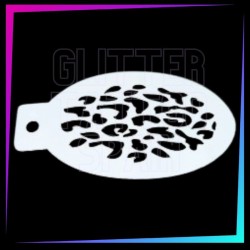 9 Plantillas Aerógrafo Texturas C 12 x 7,5 cm | Glitter Tattoo Spain