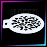 9 Plantillas Aerógrafo Texturas C 12 x 7,5 cm | Glitter Tattoo Spain