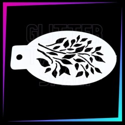 9 Plantillas Aerógrafo Texturas C 12 x 7,5 cm | Glitter Tattoo Spain
