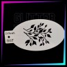 9 Plantillas Fantasía y Naturaleza 12 x 7,5 cm | Glitter Tattoo Spain