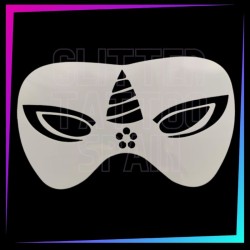 5 Plantillas Antifaz Fantasía 20 x 12 cm | 9,95 € | Glitter Tattoo Spain