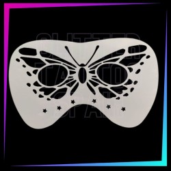 5 Plantillas Antifaz Fantasía 20 x 12 cm | 9,95 € | Glitter Tattoo Spain