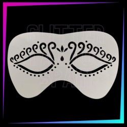 5 Plantillas Antifaz Fantasía 20 x 12 cm | 9,95 € | Glitter Tattoo Spain
