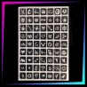 63 Mini Plantillas Surtidas Low Cost 2,5 x 2,5 cm | Glitter Tattoo Spain