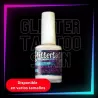 Hypoallergenic body adhesive for temporary tattoos, water resistant and safe for sensitive skin.