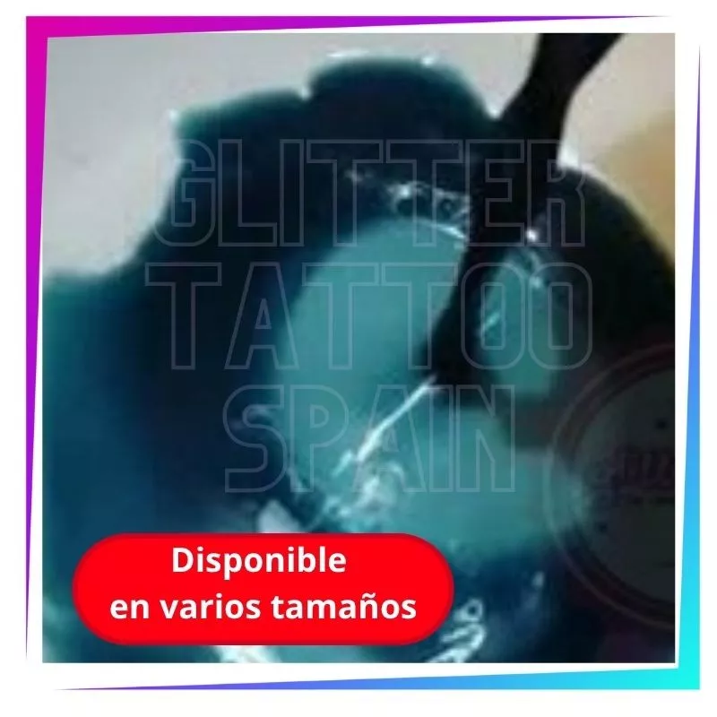 Jugo de jagua 100 % natural en formato líquido para sombrear y crear tatuajes temporales realistas.
