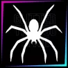 Plantilla Araña | Tatuaje Temporal Halloween | Glitter Tattoo Spain