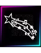 Étoiles, lunes et Soleils